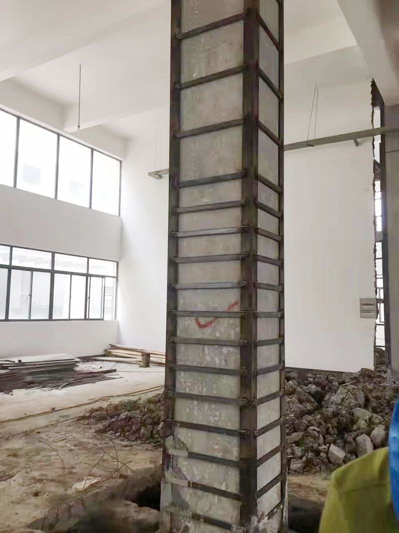 建筑物外粘钢加固工程