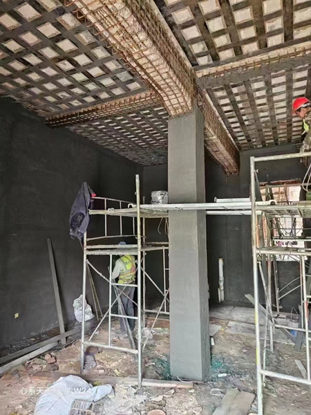 建筑粘贴碳纤维加固